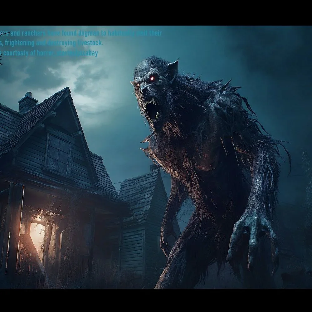 Dogman Calendar 2027 Werewolf Rougarou Wolfman Cryptid Paranormal Calendar
